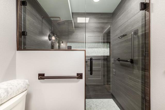 Updated bathtub showcasing a small project upgrade