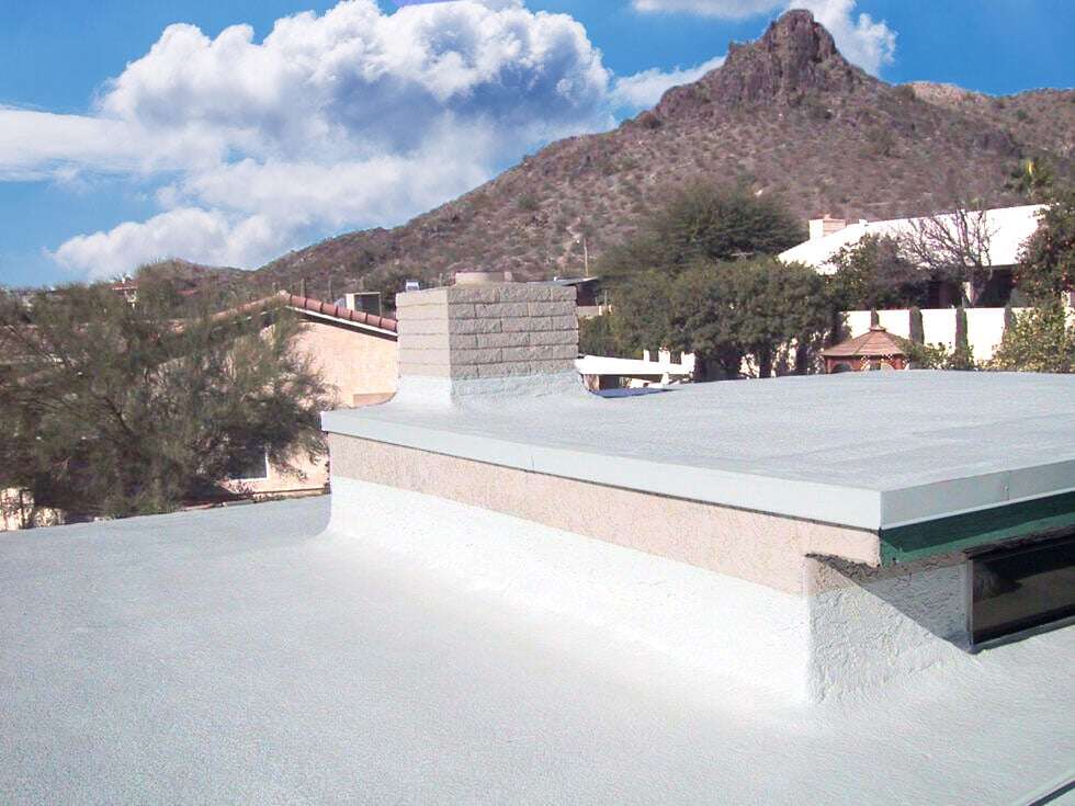 Foam Roof on Scottsdale home